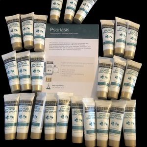 25 lot Gold Bond Psoriasis relief cream .75